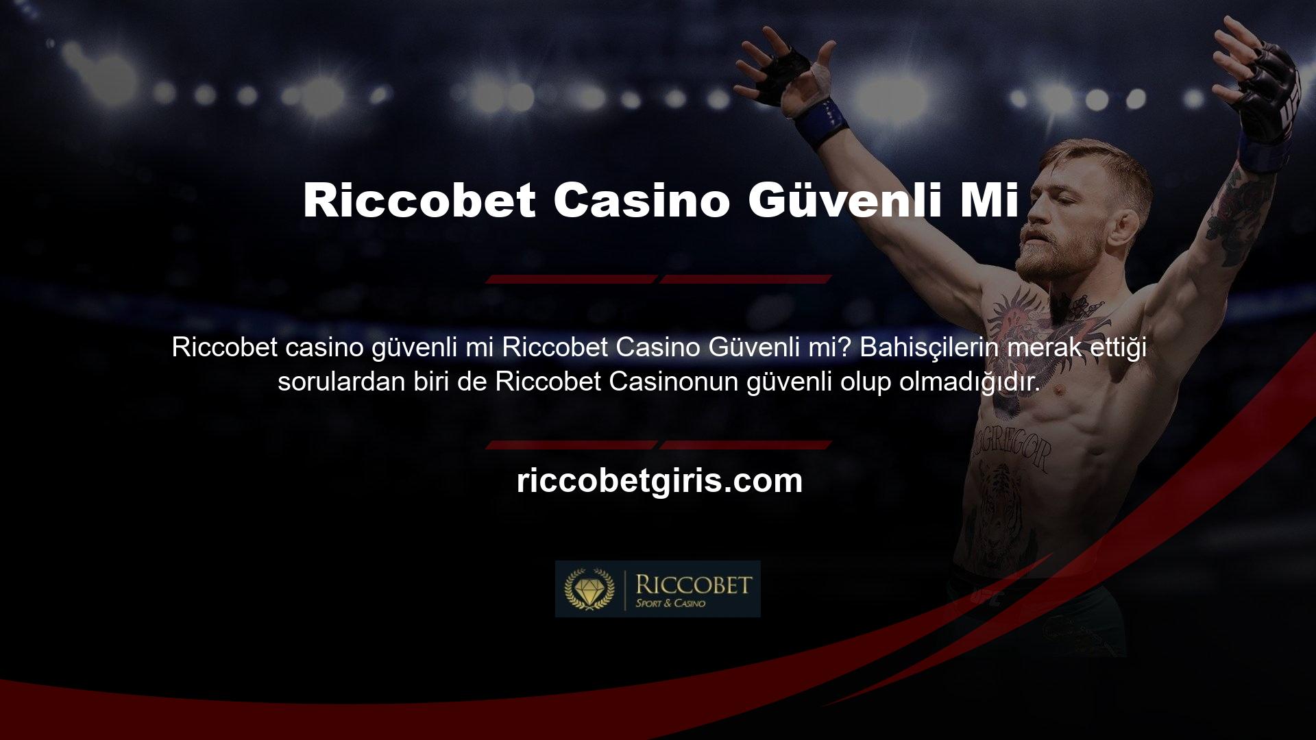Riccobet dünyanın önde gelen casino altyapı şirketlerinden bazılarıyla çalışmaktadır