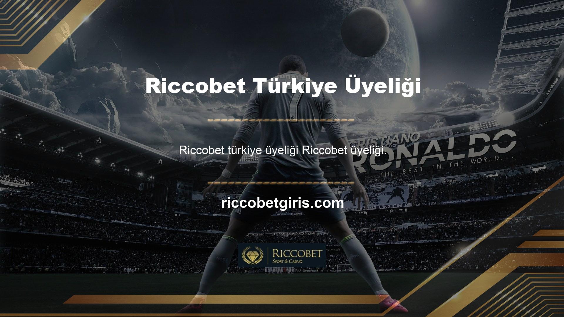 Riccobet Türkiye pazarına girmeye ve sektöre yeni nefesler getirmeye ve yeni üyelere özel sürprizler sunmaya devam ediyor